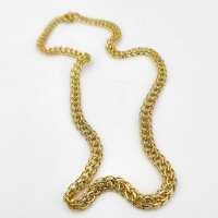 Filigree vintage Garibaldi necklace in 333 yellow gold