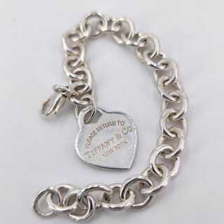 Tiffany bracelet charms sterling silver sale