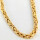 Vintage Schmuck in Gold - Annodazumal Antikschmuck: Extravagante lange Königskette aus 585er Gelbgold kaufen