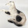 Elegant porcelain figurine ‘Reclining Borzoi’ by Goldscheider Vienna