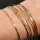 Vintage Schmuck in Gold - Annodazumal Antikschmuck: Vintage Retro Armreif-Set aus den 1960ern in 333er Gold kaufen