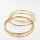 Vintage bangle set from the 1960s in 333 gold