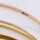 Vintage bangle set from the 1960s in 333 gold
