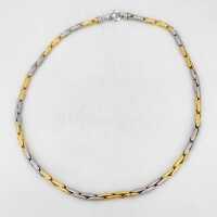 Elegant vintage necklace in 585 yellow & white gold