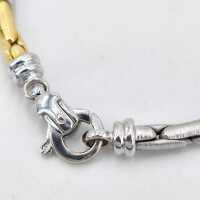 Elegant vintage necklace in 585 yellow & white gold