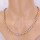 Vintage Schmuck in Gold - Annodazumal Antikschmuck:Elegante stilvolle Halskette aus 585er Gelb- & Weißgold kaufen