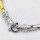 Elegant vintage necklace in 585 yellow & white gold