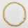 Vintage elegantes Panzerarmband aus 585er Gelbgold mit Brillanten