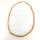 Antique 585 yellow gold pea chain from around 1900
