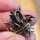 Antike Jugendstil-Schalbrosche „Schmetterling“ mit Amethyst & Perlchen – um 1900