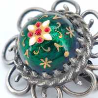 Antike Broschen - Annodazumal Antikschmuck: Farbenreiche...