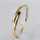 Vintage ‘Duett’ bangle in 585 yellow gold with sapphire & diamond - 1980s