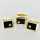 Art Déco Schmuck - Annodazumal Antikschmuck: Herren-Schmuckset Art Déco mit schwarzem Onyx und Diamantbesatz in Goldfassung, bestehend aus Ring und Manschettenknöpfen im geometrischen Stil der 1920er