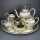 Antikes 7teiliges Tee- und Kaffeeset - Annodazumal Antikschmuck: Jugendstil Teeset in Silber kaufen