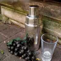 Elegant late Art Deco drink shaker by WMF new silver...