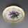 Small porcelain bowl with violet motif Meissen