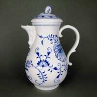 Antikes Porzellan - Annodazumal Antikschmuck: Vintage Kaffeekanne Zwiebelmuster kaufen