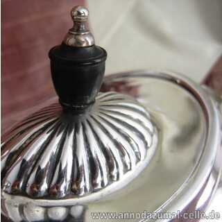 Art Deco sterling silver tea pot