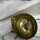 Antikes Silber versilberte filigrane Soßenkelle mit vergoldeter Laffe Husum