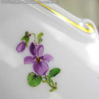 Porcelain board with flower motif Meissen