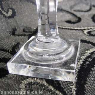Freemasonry wine glass with plinth