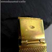 Mathey-Tissot Herrenarmbanduhr in Gold vintage Schmuck Modell 211-10863