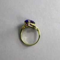 Zauberhafter Ring mit Amethyst und Brillanten