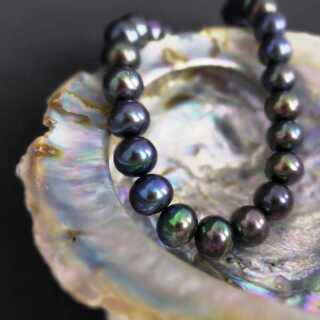 Perlenketten für Damen - Annodazumal Antikschmuck: Kette mit großen Perlen kaufen