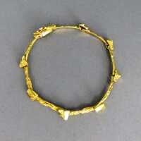 Massives Lapponia Armband in Gold