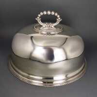 Antique silver plated meat cover Sheffield