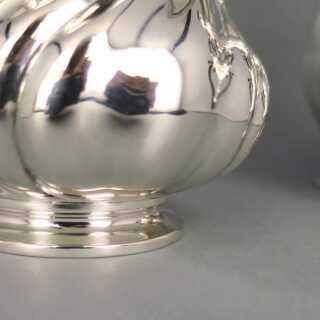 Eleganter 3-tlg Moccakern in 800 Silber von 1907