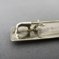 Vintage Designer Damen Brosche in Silber Firma Perli in Schwäbisch Gmünd