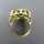 Prächtiger antiker Ring in Gold mit Lapislazuli