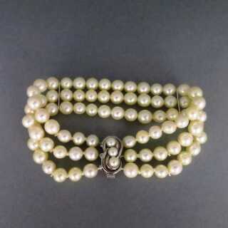 Akoya Perlen Armband mit Weißgoldverschluss