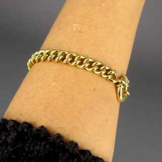 Schönes massives Damen Gold Armband in Ketten-Design Top Zustand