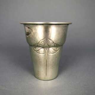 Jugendstil Silber Becher Dänemark Kopenhagen