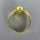Wunderschöner vintage Damen Ring in Gold mit großem Aquamarin und Blattdekor