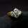 Wunderschöner Damen Ring mit vier großen Brillanten in 585 Gold vintage Schmuck
