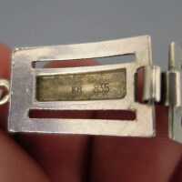 Seltenes Silber Art Deco Armband Karl Hohmann in Pforzheim Handarbeit