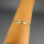 Armband in Gelbgold und Weißgold modernes Design durchbrochen elegant 