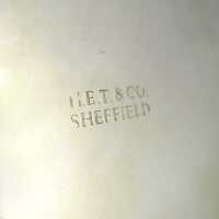 Vintage Stövchen versilbert runde Form durchbrochene Seiten Sheffield England 