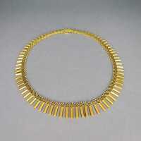 Prächtiges 750 Gold Collier aus Italien etruskischer Stil...