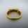 Interessanter Damen Ring mit drei Brillanten im geometrischen Design
