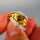 Einzigartiger Damen Ring in Gold mit großem prächtigen Citrin und Brillanten