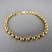 Schönes klassisches und elegantes Armband in Gold Erbskette vintage 