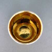 Antiker Wodka Becher Russland Moskau Silber Gold Niello Andrey Kowalsky 1841