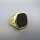 Großer Siegelring Herrenring in Gold mit Onyx-Platte schwarz ungraviert vintage 