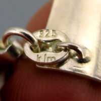 Unique custom made sterlin silver collier Kathy Lynn Mayeda USA vintage jewelry