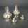 Art Deco Silber Salz- und Pfefferstreuer Gorham Manufacturing Company England