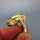 Prächtiger Art Deco Damen Ring in Gold mit einem riesigen Amethyst einzigartig